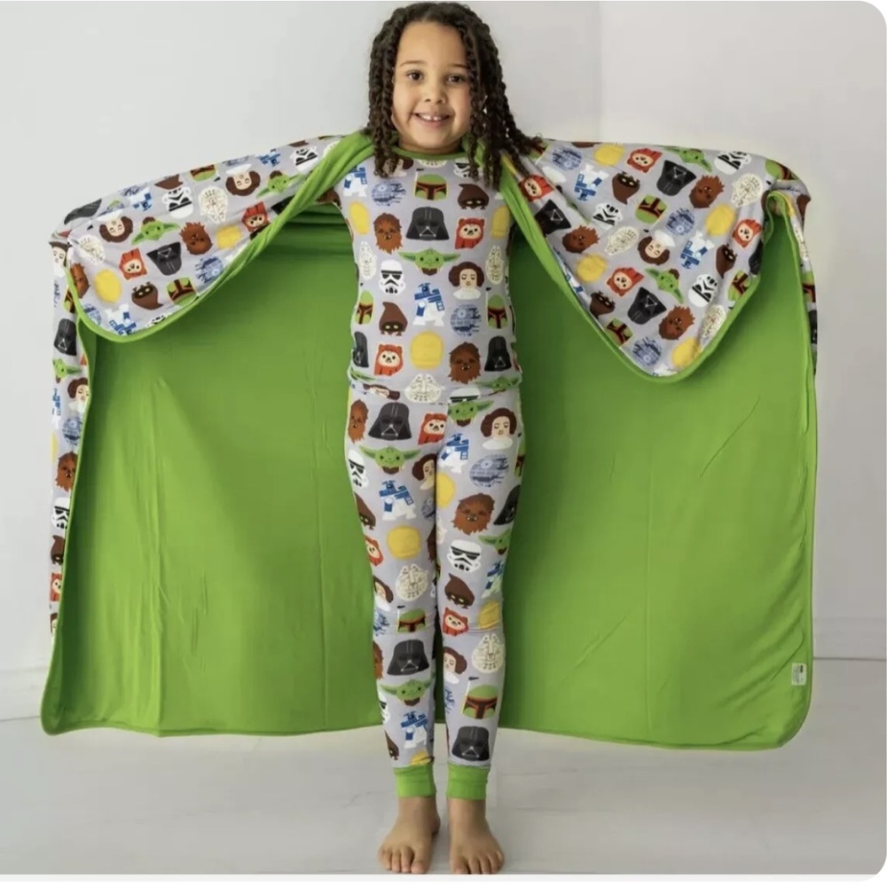 Little Sleepies Lucas Legends Large Cloud Blanket